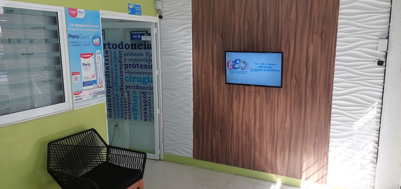 Recepción GEO Dental Querétaro